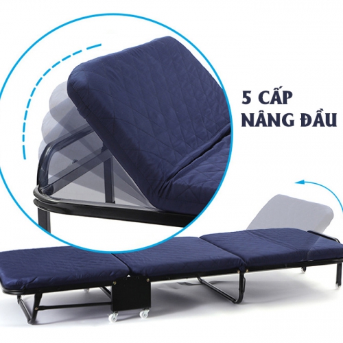 Giường gấp ba khúc GB110