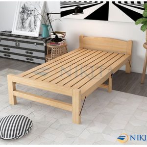 Giường xếp gỗ thông NKT-WD800