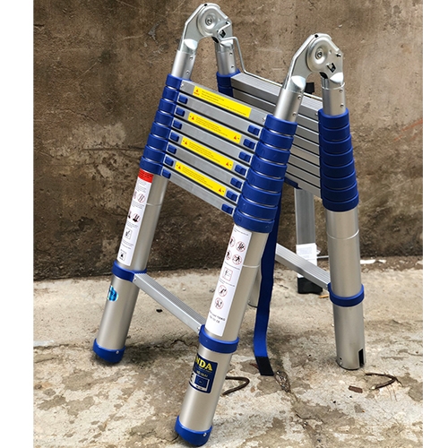 Thang nhôm rút gọn chữ A Ninda NK-50AI