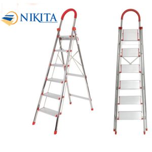 Thang ghế Inox 5 bậc Nikita NKT-IN05 (1.2m)