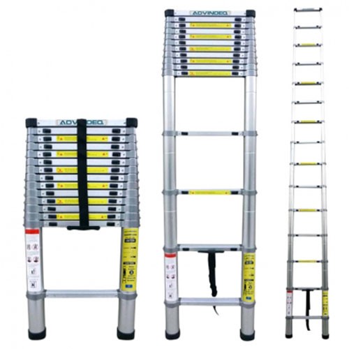 thang-nhom-rut-gon-adevindeq-adt-214F Thang Nhôm Rút Gọn Đơn Advindeq ADT214F 4.8m (Đai Nhôm)