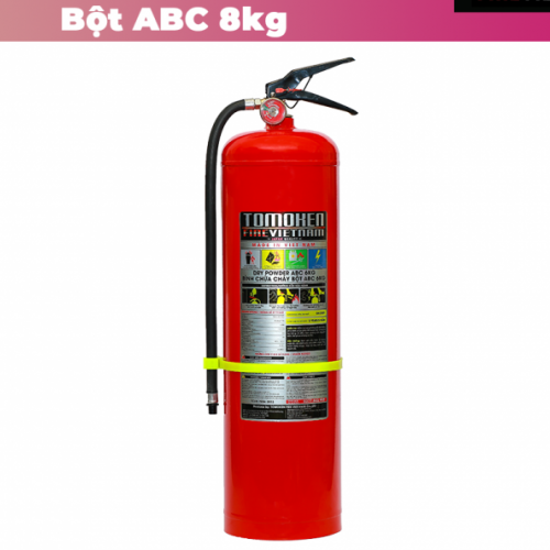 BÌNH CHỮA CHÁY XÁCH TAY BỘT ABC 8KG