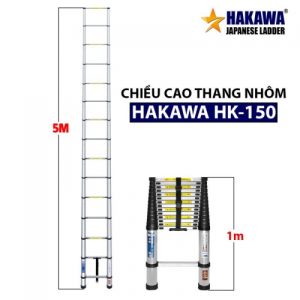 Thang Nhôm Rút Đơn Hakawa HK-150