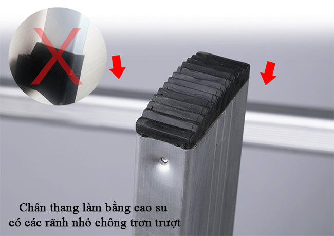 Thang Nhôm Khóa Sập Tự Động 2.5M