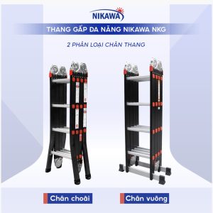 THANG NHÔM GẤP ĐOẠN NIKAWA NKG-44