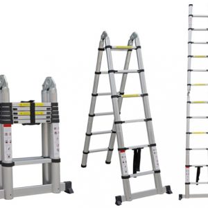 Thang nhôm rút gọn chữ A Ninda ND- 38AI (chữ A1.9 M)