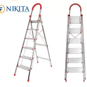 Thang ghế Inox 6 bậc Nikita NKT-IN06 (1.5m)